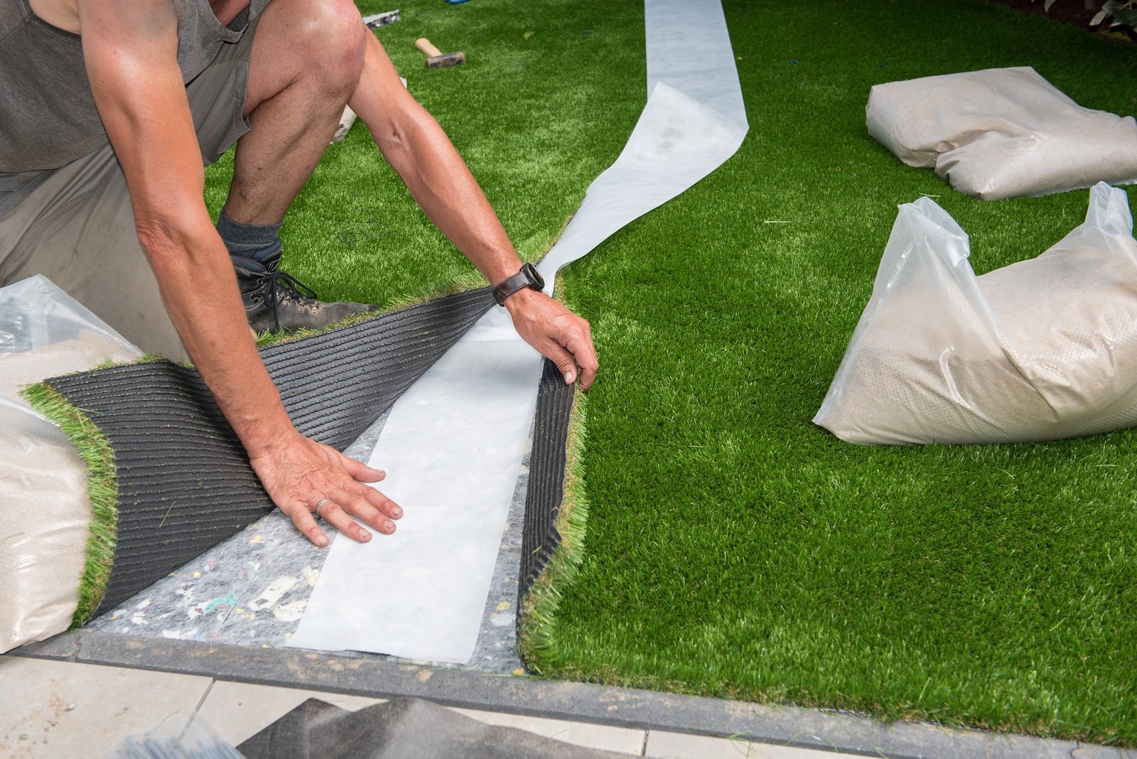 Artificial Turf Installation 